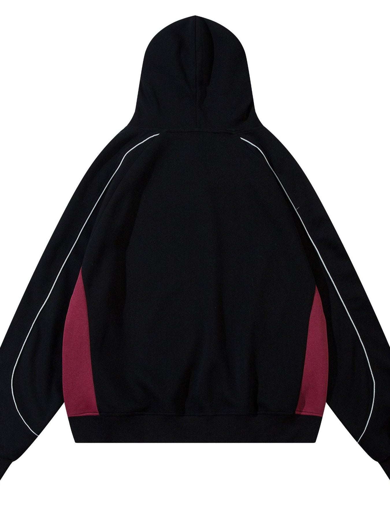 Contrast Long Sleeve Hoodie