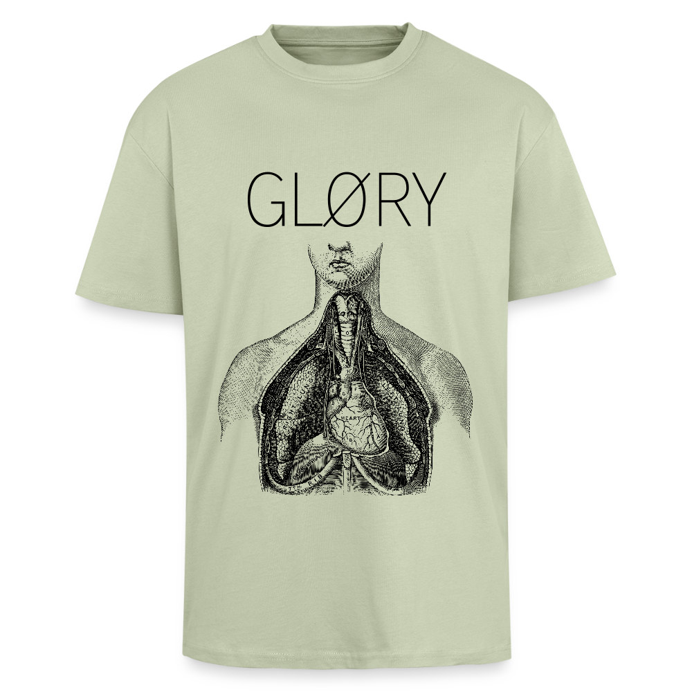 Heavy Oversized T-Shirt - soft salvia 