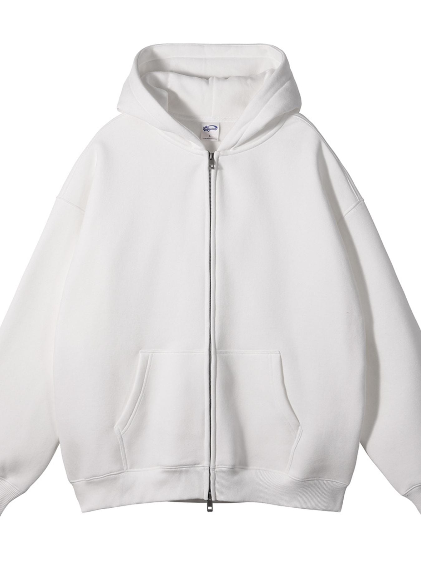Zip-Up Fleece Hoodie