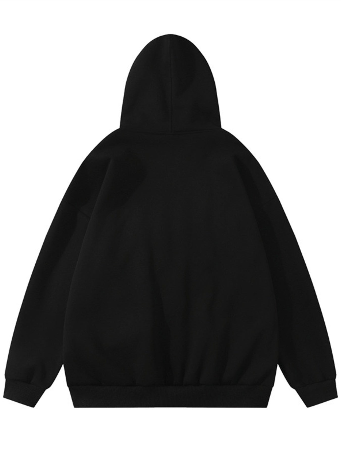 Zip-Up Long Sleeve Hoodie