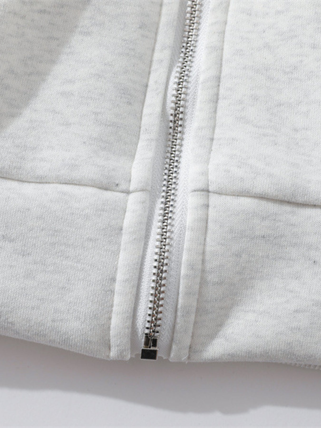 Zip-Up Long Sleeve Hoodie