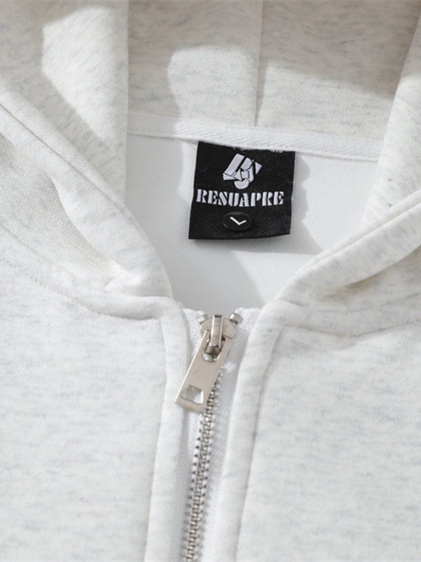 Zip-Up Long Sleeve Hoodie